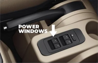 Power windows (optional)