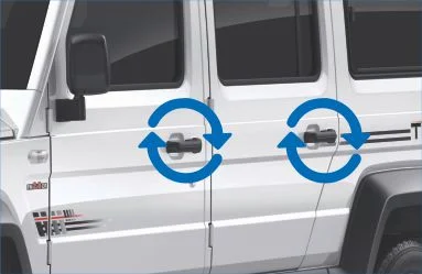 Pull-type door handles and latches